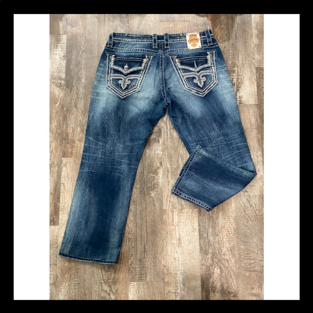 Men’s Rock Revival jeans, size 38
